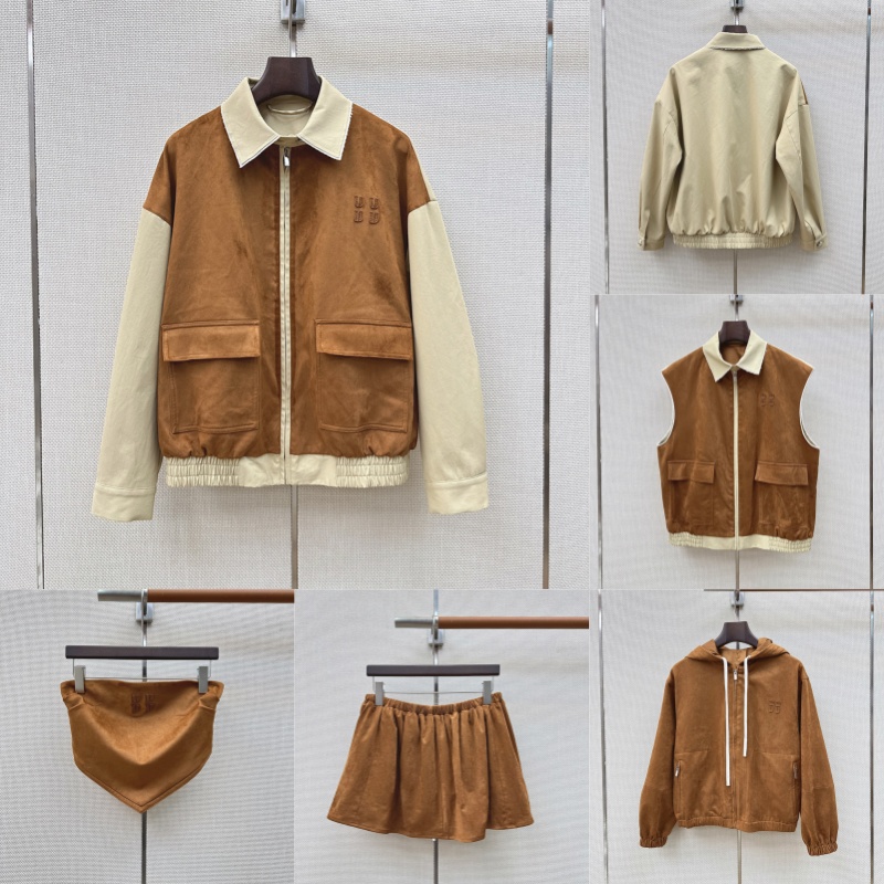 Giacca In Pelle Scamosciata Marrone Di Design Giubbotti Bomber Alla Moda Cappot…