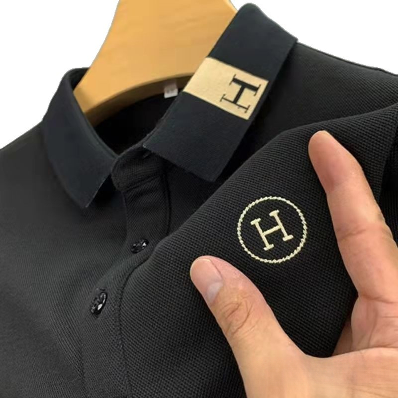 Shortsleeved Tshirt, New Style, Embroidered Polo Shirt With A Collar, Suitable For Spring And Autumn Wear - view 6