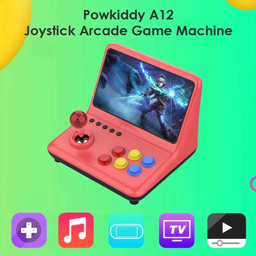 POWKIDDY A12 9inch joystick arcade A7 architecture quad-core CPU simulator video game console new game children's gift D260907 - view 4