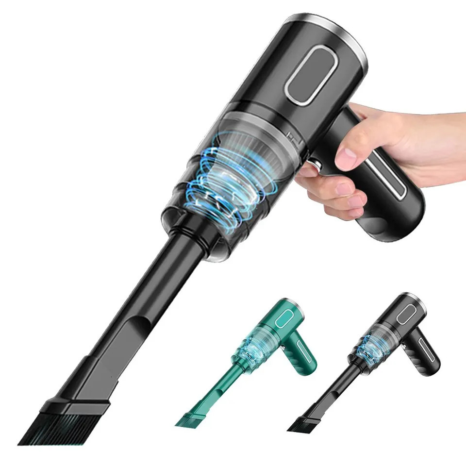 Car Cordless Vacuum Cleaner Portable Large Suction Household Cleaning Equipment Handheld Dust Collector Small Mini Dust Blower 260907 - view 7