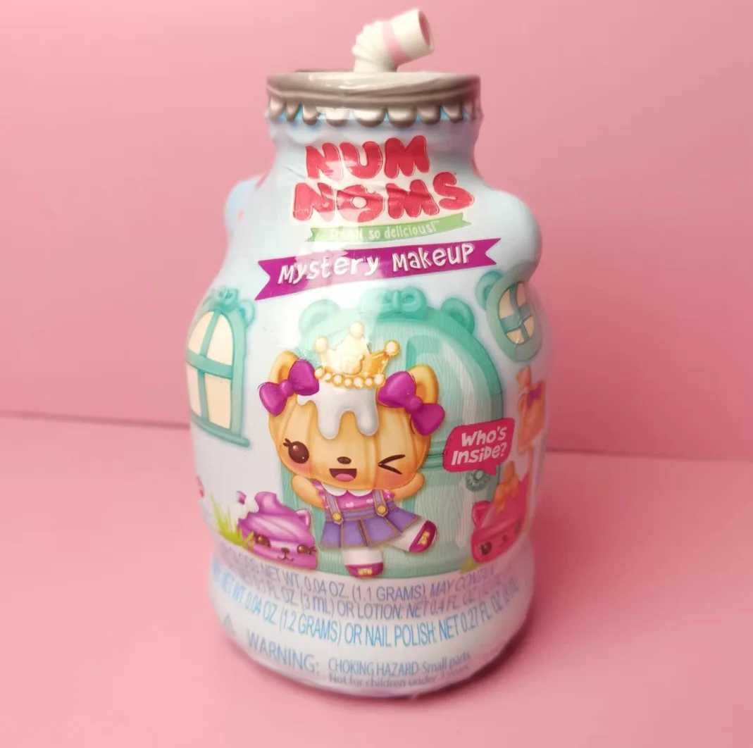 Original Num Noms Toys for Girls Fluffy Slime Mystery Makeup Lip Gloss Smell Snackables Kawaii Dolls Delicious C260908