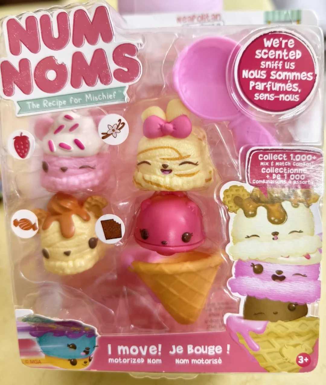 Original Num Noms Toys for Girls Fluffy Slime Mystery Makeup Lip Gloss Smell Snackables Kawaii Dolls Delicious C260908 - view 4