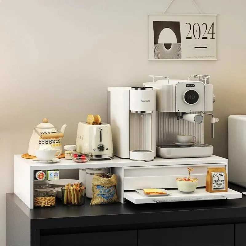 Pull Microwave Rack with out Storage Drawer Shelf Kitchen Countertop Storage Rack Pull-out Kitchen Support Display Rack J260907 - view 6