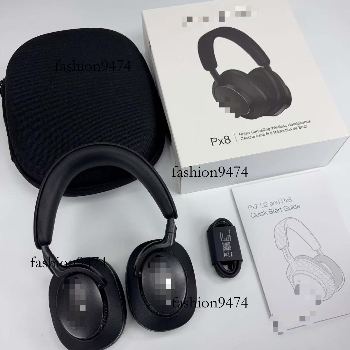 Cross-Border High-Quality New Px8 ANC Wireless Over-Ear Bluetooth Headphones With True Noise Cancellation, Suitable For Sports And Long Battery Life - view 5