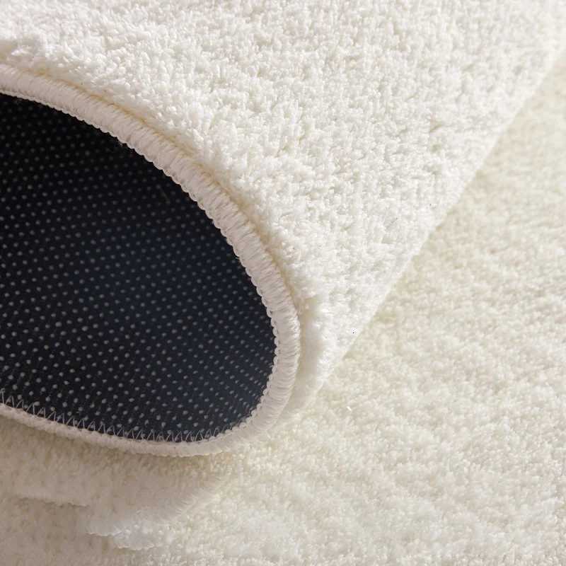 Cream Style Rugs for Bedroom Large Area Living Room Decoration Plush Carpet Irregular Thick Lounge Floor Mat Fluffy Soft Rug X260907 - view 7