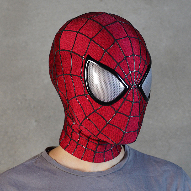 Handmade Spider-Man 2 Movie Accuracy Garfield Version Cosplay Mask Peter Parker Handicraft Collectible Item For Gift eb - view 4
