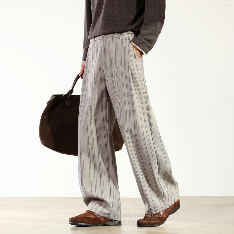 Men' s Suits Luxury Quality Autumn Winter Suit Pants Str - view 4