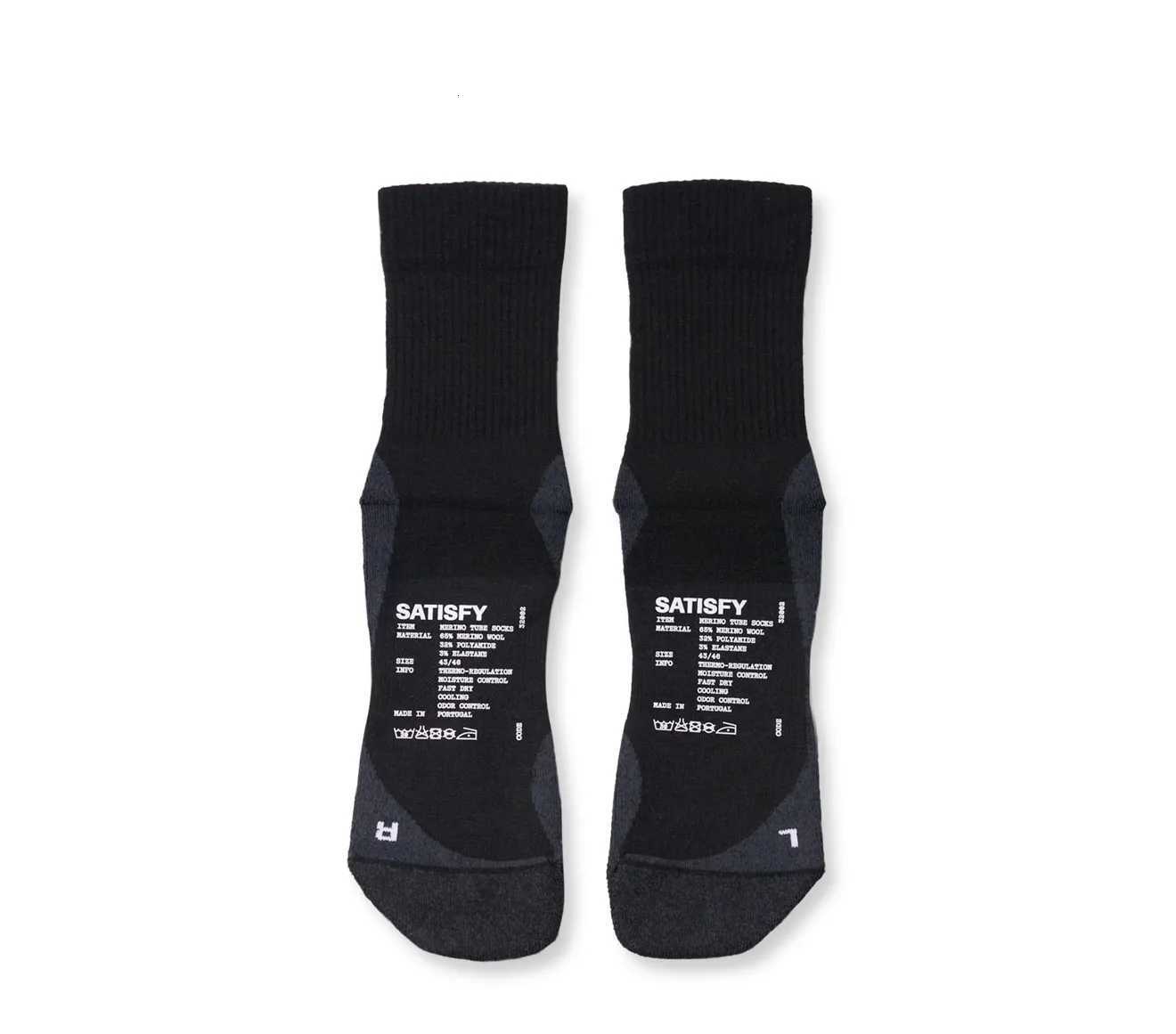 Satisfy Running Socks Sports Running Blended Functional Medium Stockings Q260907 - view 6