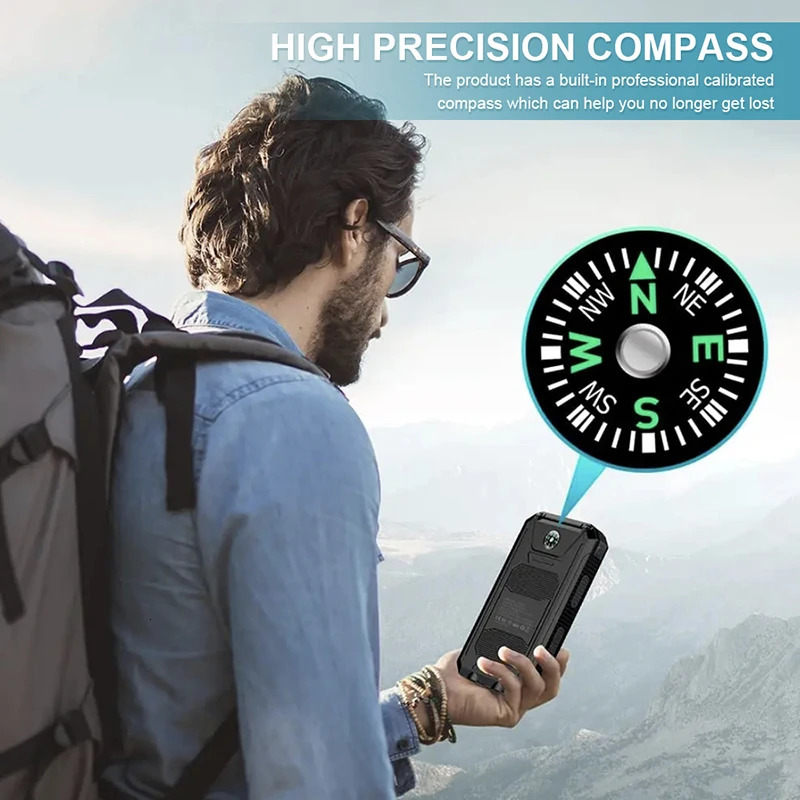 Solar Power Bank 80000mAh Portable Charging Powerbank External Battery Charger Strong Light LDE Light for All Smartphones 260907 - view 6