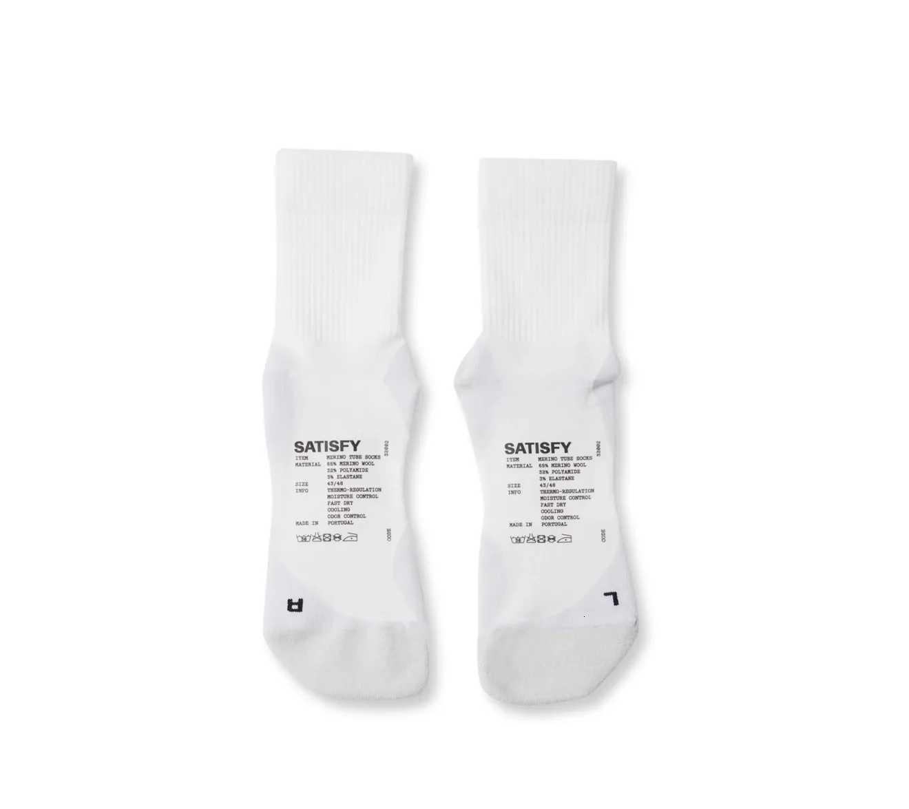 Satisfy Running Socks Sports Running Blended Functional Medium Stockings Q260907 - view 5