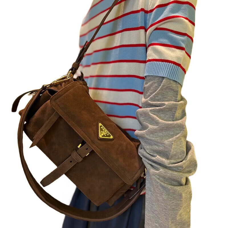Daily Fashion Trendy Retro Casual MultiFunctional MultiPocket Nylon BikerStyle Shoulder Underarm Bag New Autumn And Winter Women's Bag - view 6