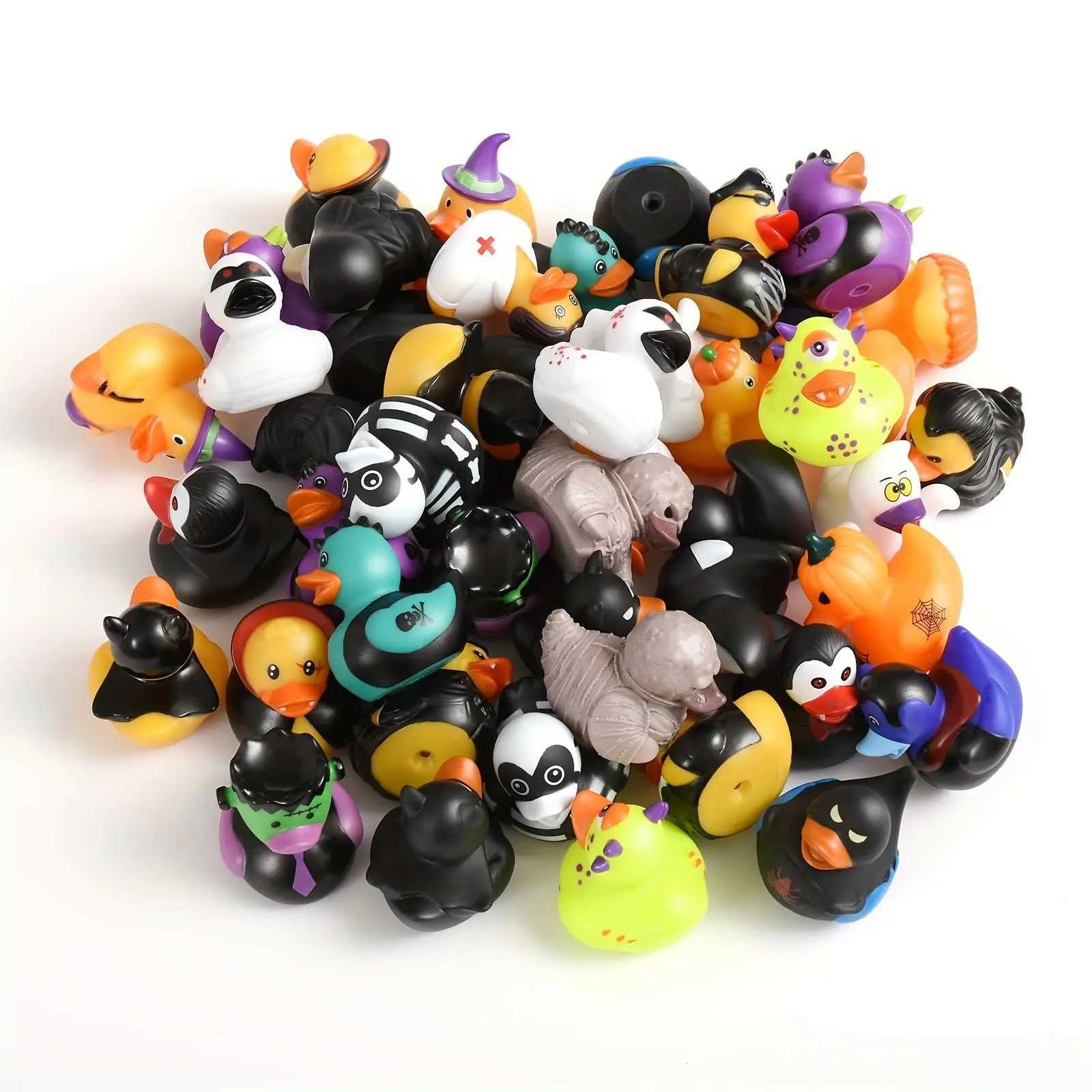 36/72PCS Halloween Rubber Ducks in Bulk Assorted Jeep Duckies for Ducking Cruise Ducks Small Toys Party Favors Z260907 - view 5
