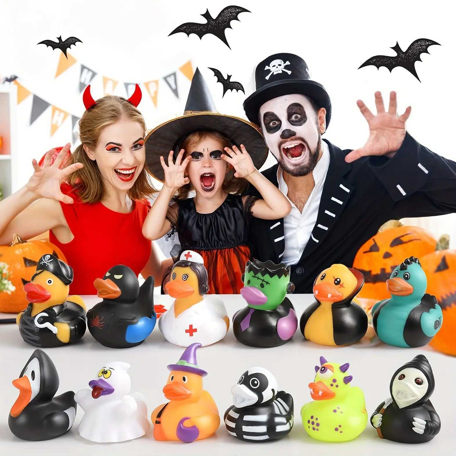36/72PCS Halloween Rubber Ducks in Bulk Assorted Jeep Duckies for Ducking Cruise Ducks Small Toys Party Favors Z260907 - view 6