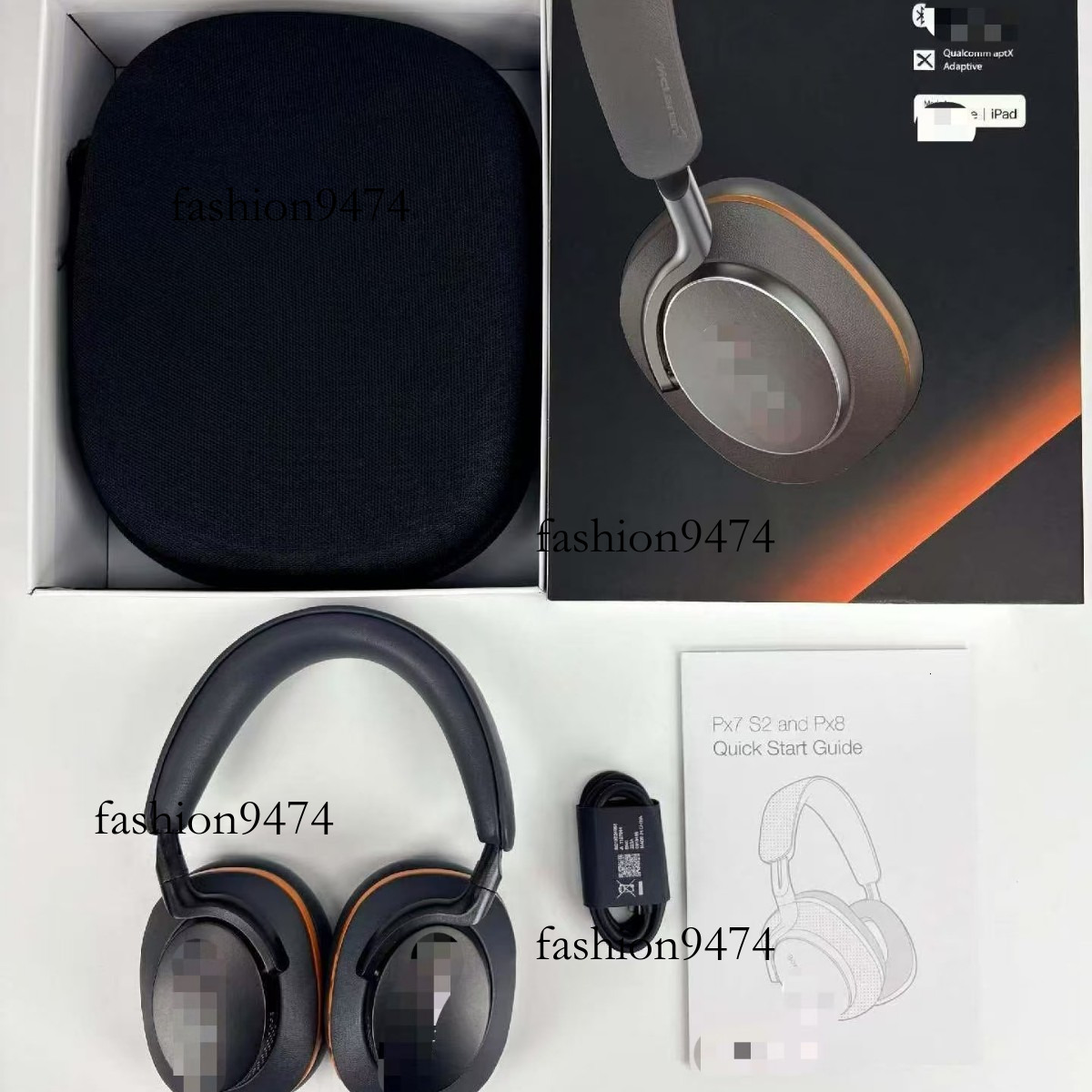Cross-Border High-Quality New Px8 ANC Wireless Over-Ear Bluetooth Headphones With True Noise Cancellation, Suitable For Sports And Long Battery Life - view 4