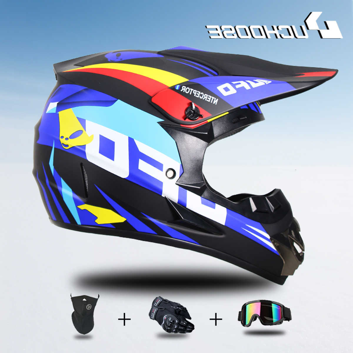 Helmets Adult Motocross Cross Downhill Soporte Casco Off Road Helmet Racing MotorcycLE D260908