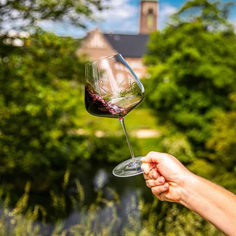 Quality Flawless JINYOUJIA 690ml Perfect Burgundy Glass Chardonnay Pinot Noir Wine Glasses Handmade Crystal Zalto Style Goblet L260904 - view 7