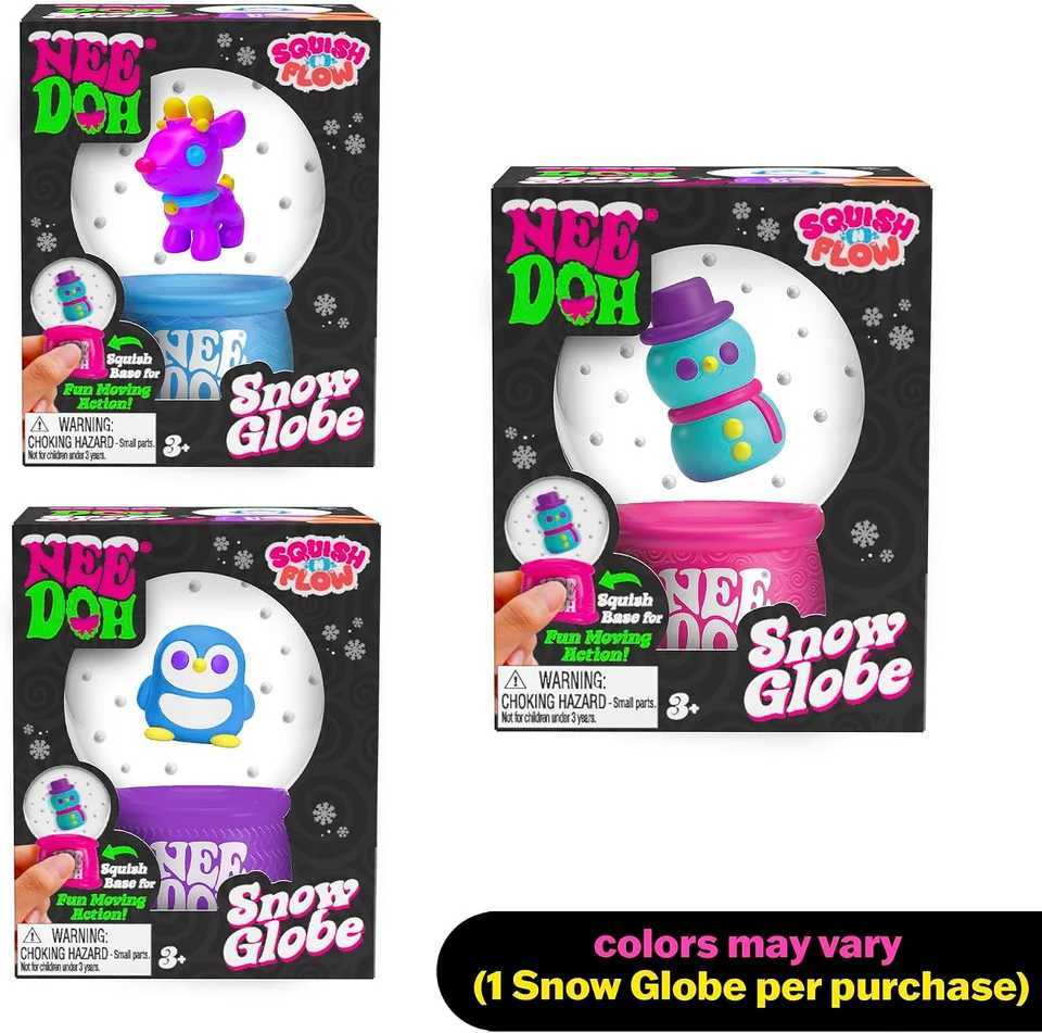2026New Product NeeDoh Squish Flow Snow Globe Crunch Stress Relief Toy Squeeze Toy Nice Cube Sensory Toy for Adults Gifts Q260909 - view 6