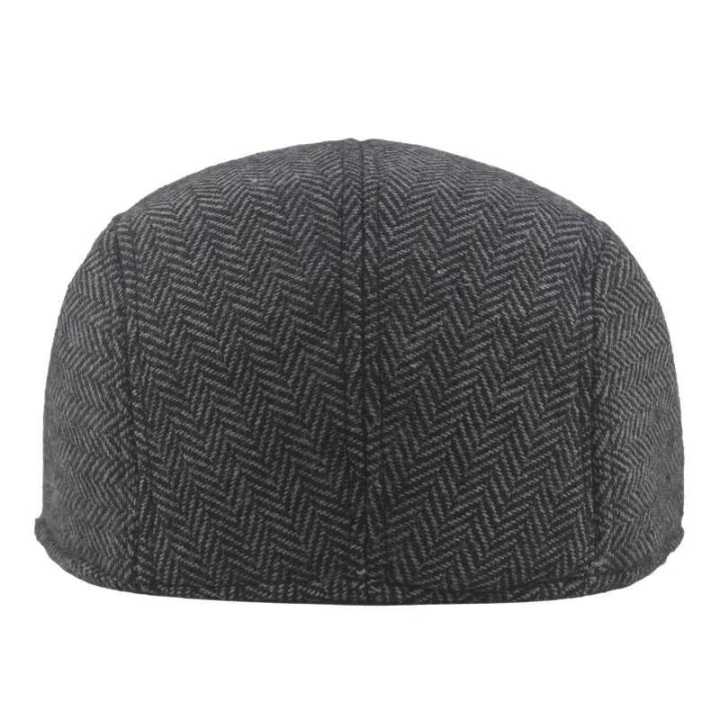 Fashion Berets Men High Quality Autumn Winter Wool Herringbone Flat Cap Classical Artist Painter Hat Male Beret Caps Gorras - view 7