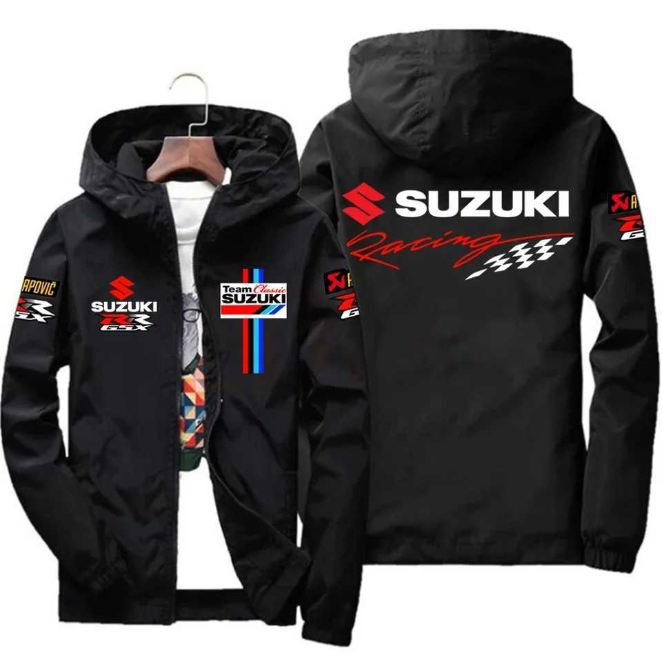 2026 Suzuki Motorcycle New Spring and Autumn Jacket Men's Windproof Jacket Casual Fashion Sports Outdoor Cycling JacketT260909 - view 3