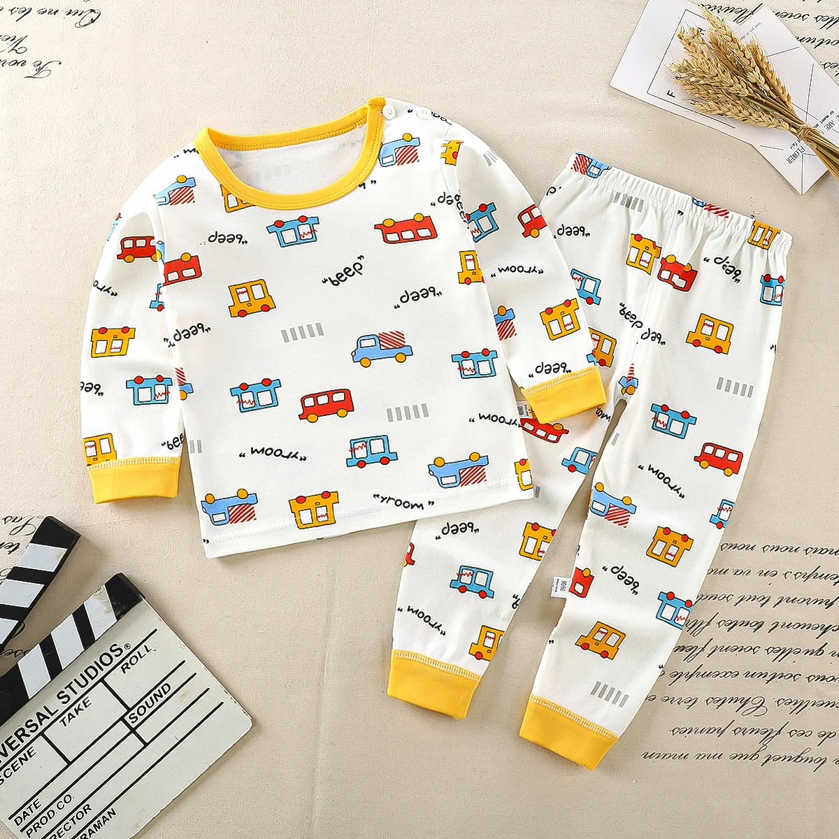 Children Kids Clothes Sets Boys Girls Suit Pajamas Clothinng Pants Cartoon Autumn Winter Sleepwear Outfits 260904 - view 5