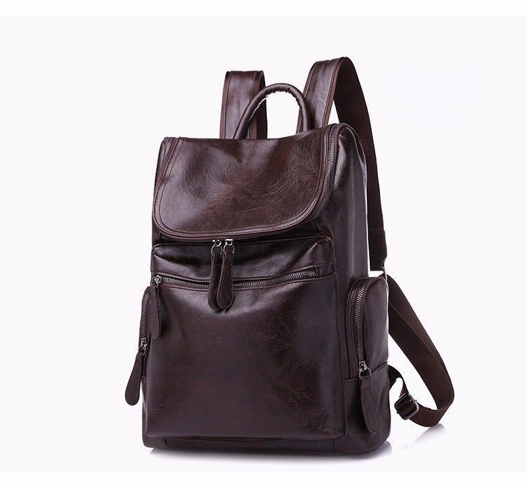 New Large-Capacity Plaid Classic Casual Backpack, Fashionable And Versatile Men's Laptop Bag, Trendy College Student Bookbag - view 5