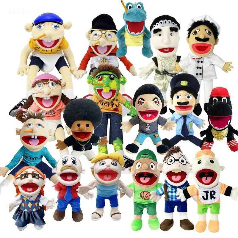 Jeffy Family Burattino A Mano Pet Booger Feebee Rocker Zombie Mamma E PapÃ Chef…