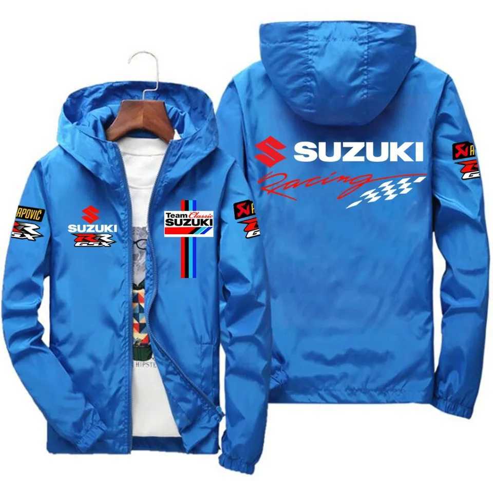 2026 Suzuki Motorcycle New Spring and Autumn Jacket Men's Windproof Jacket Casual Fashion Sports Outdoor Cycling JacketT260909 - view 5