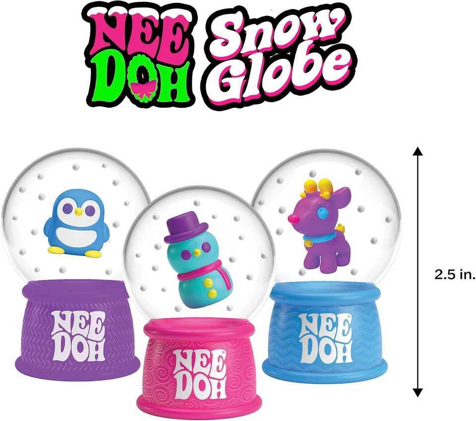 2026New Product NeeDoh Squish Flow Snow Globe Crunch Stress Relief Toy Squeeze Toy Nice Cube Sensory Toy for Adults Gifts Q260909 - view 4