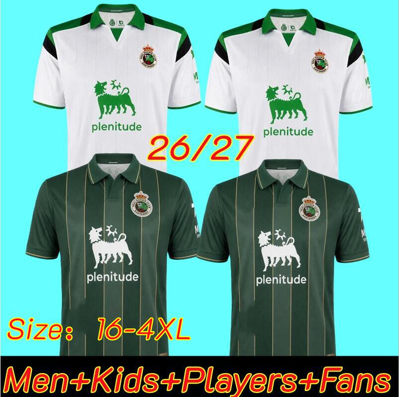 26 27 Maglie Da Calcio Racing De Santander Andres Arana 2026 Vicente Suleiman Rodriguez Karrikaburu Lago Aldasoro Michelin Uniformi Da Uomo Maglie D-image
