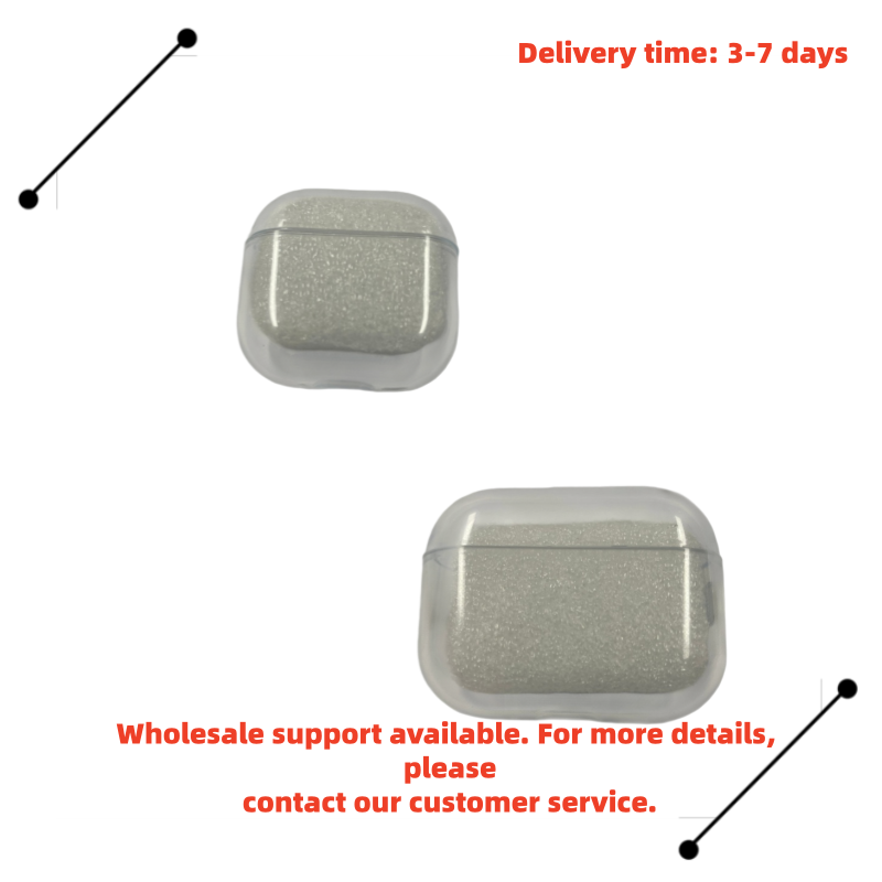 Custodia Per Auricolari Trasparente Antiurto In Stock Di Magazzino Estero Adatta Per Airpods Tutti I Modelli, Custodia Protettiva Per Airpods 2/3/4,-image