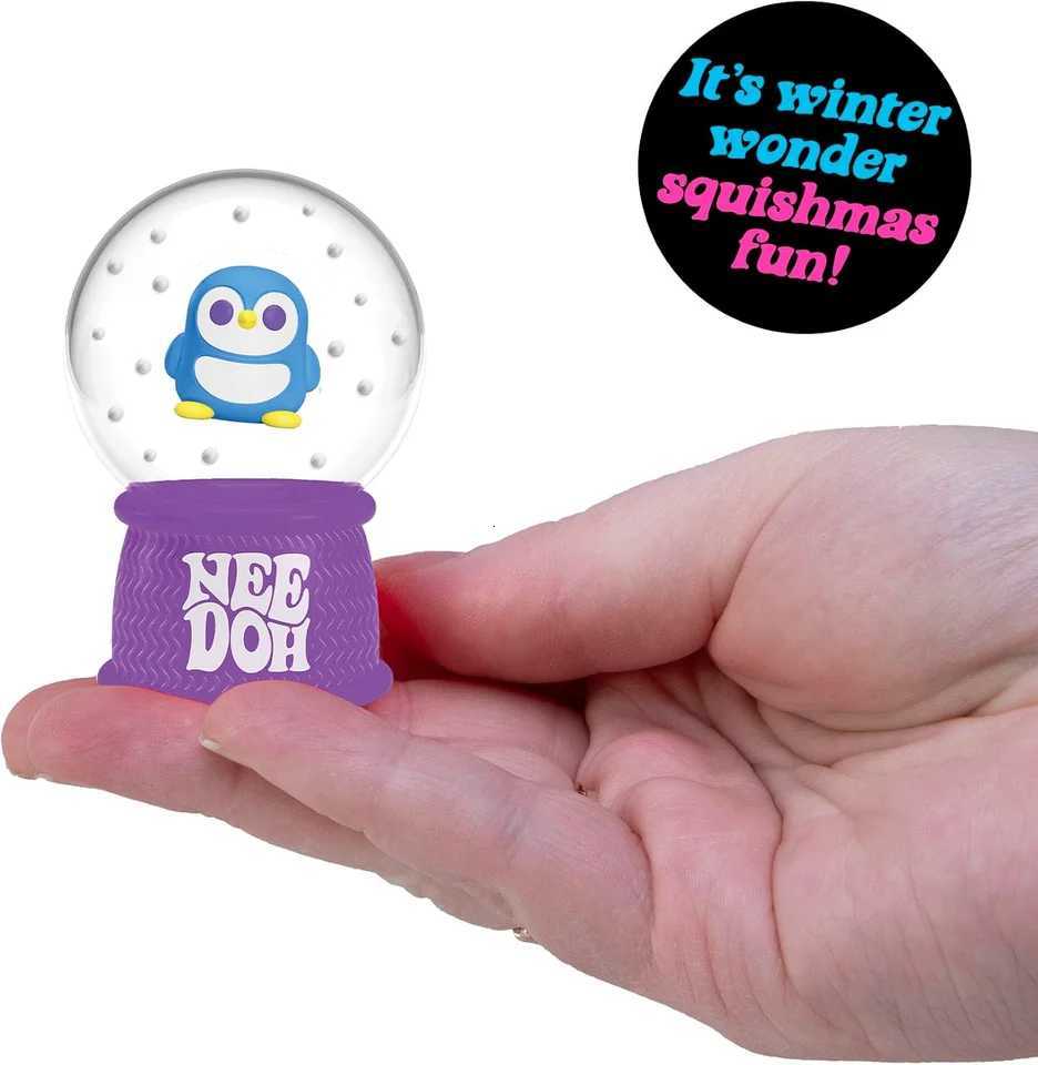 2026New Product NeeDoh Squish Flow Snow Globe Crunch Stress Relief Toy Squeeze Toy Nice Cube Sensory Toy for Adults Gifts Q260909 - view 7