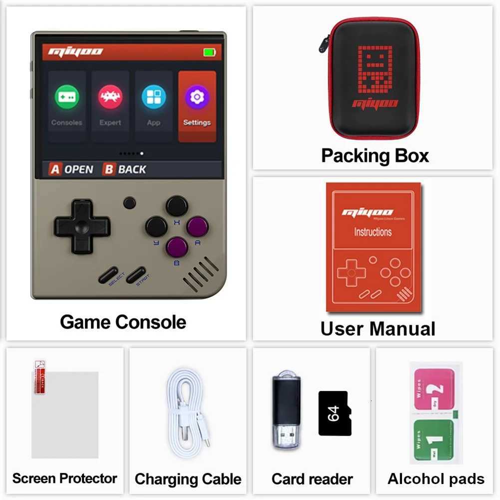 Mini Plus MIYOO Portable Retro Handheld Game Console 3.5"IPS HD Screen Mini+ Players Children's Gift Classic Gaming EmulatorT260908 - view 7
