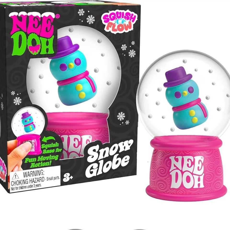 2026New Product NeeDoh Squish Flow Snow Globe Crunch Stress Relief Toy Squeeze Toy Nice Cube Sensory Toy for Adults Gifts Q260909 - view 3