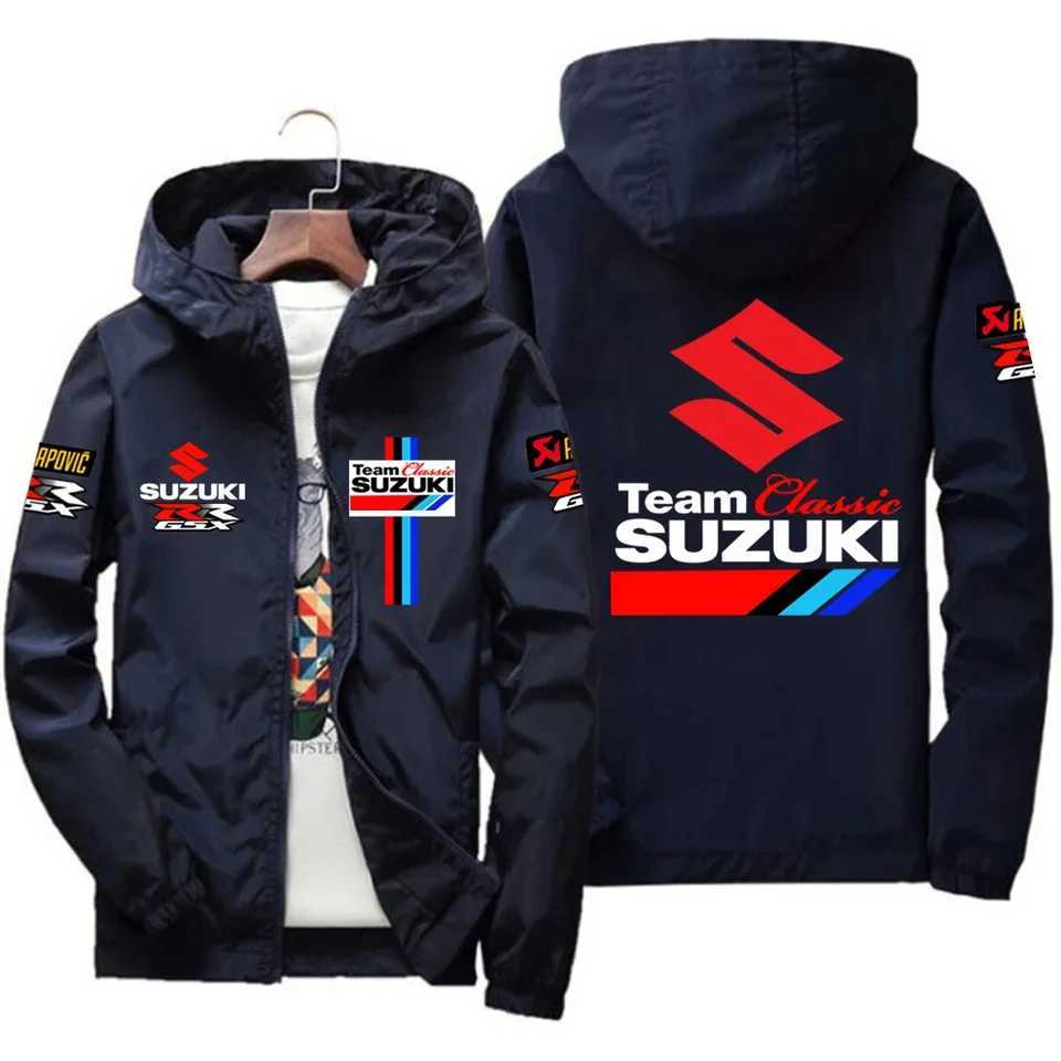 2026 Suzuki Motorcycle New Spring and Autumn Jacket Men's Windproof Jacket Casual Fashion Sports Outdoor Cycling JacketT260909 - view 6