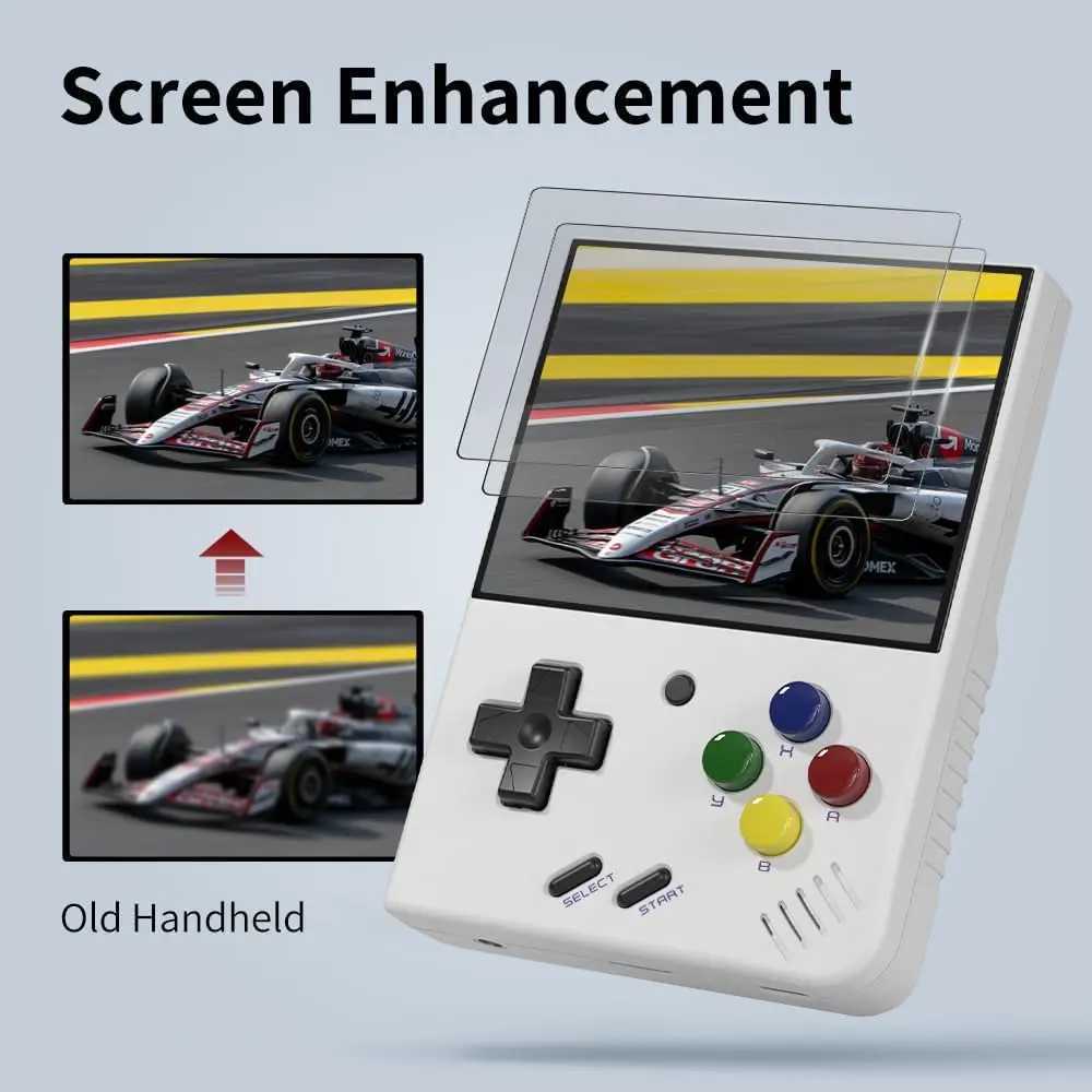Mini Plus MIYOO Portable Retro Handheld Game Console 3.5"IPS HD Screen Mini+ Players Children's Gift Classic Gaming EmulatorT260908 - view 5