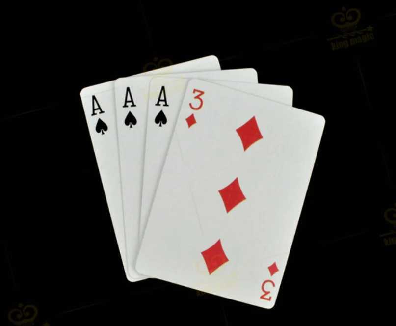 The King of King Card Magic Tricks Gimmick Illusions Kids Magic Show Street Magic Props Magician Classic Magia Funny Easy To Do Q260910 - view 4