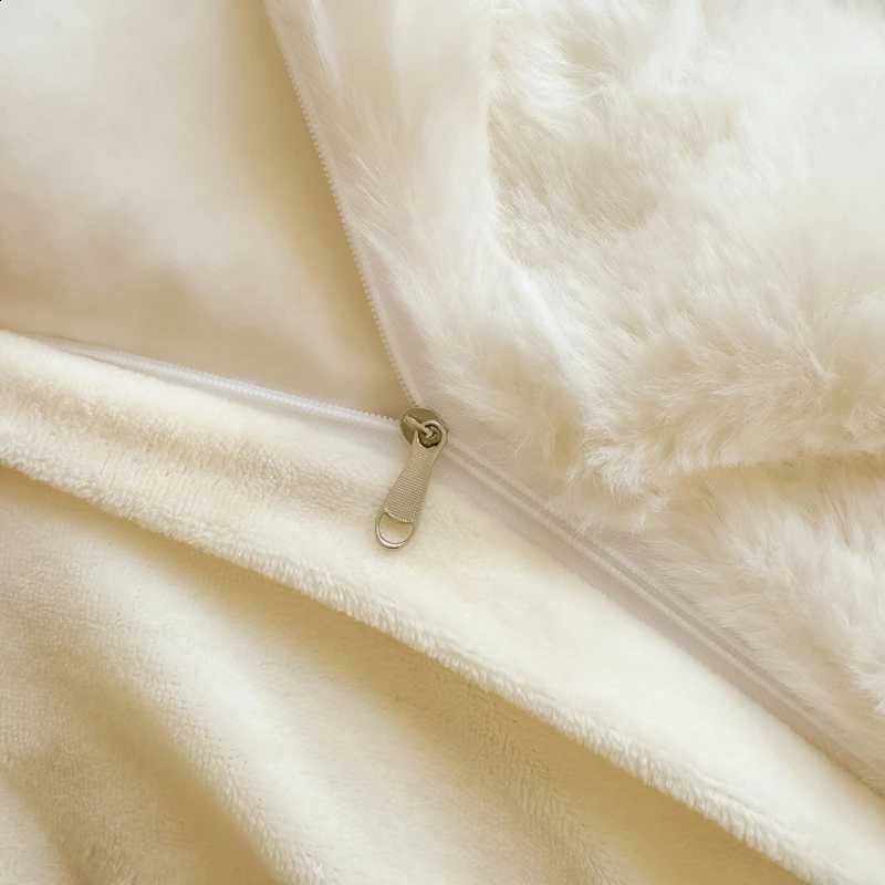 Cover Bonenjoy 1pc Plush Duvet Warm Quilts Cover Skin-friendly Bedding Solid Color Cforter Covers (No lowcase) J260909 - view 7