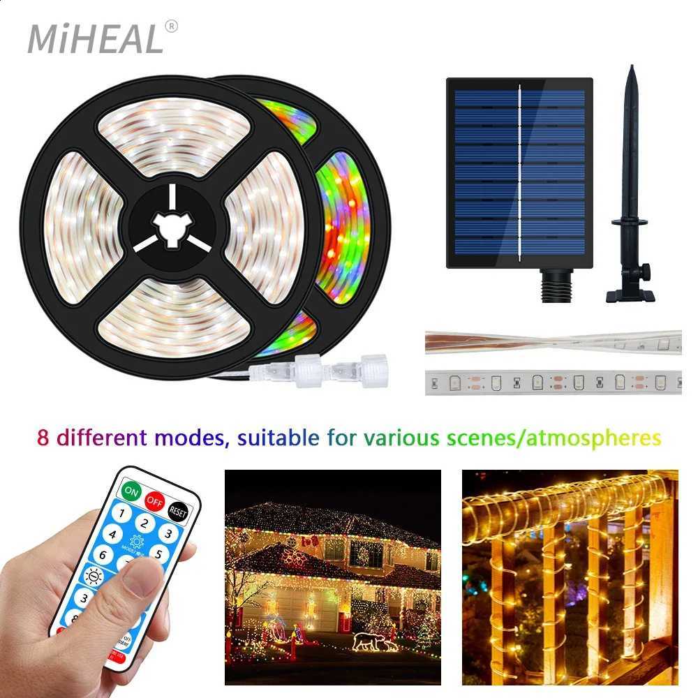Solar Led Strip Light 5M/10M Rechargeable Solar String Waterproof Garden Lamp Christmas Lights Atmosphere Outdoor Decoration Q260910 - view 3