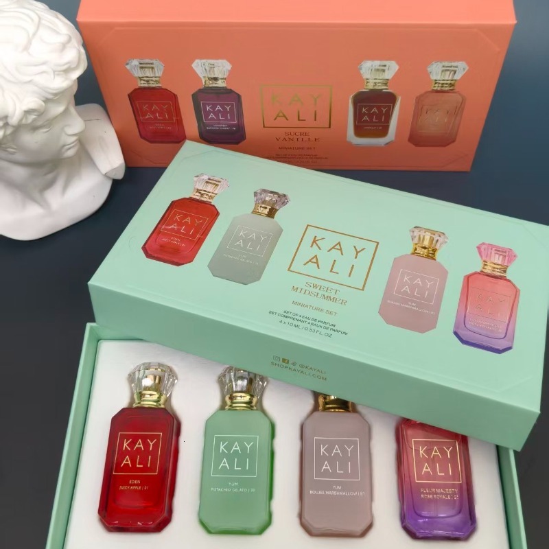 Unisex Eau De Parfum Mini Set 4*10ml Long Lasting Best-Selling Vanilla Travel Perfume Collection Sweet Midsummer 26L0910 - view 3