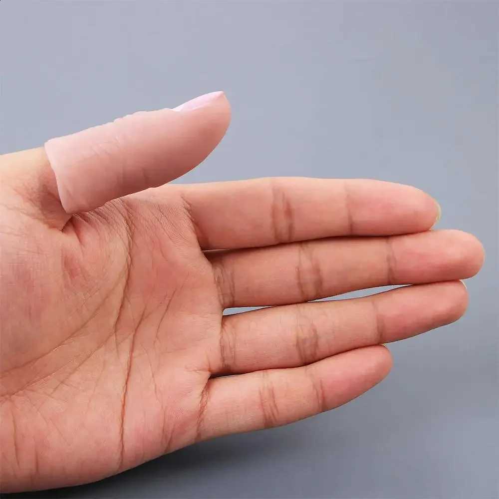 2Pcs Thumb Tip Finger Fake Magic Trick Close Up Vanish Appearing Finger Trick Props Toy Funny Prank Party Magician Accessories Q260910 - view 6