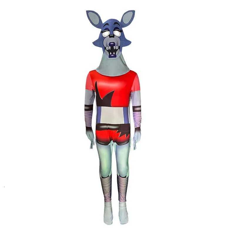 Bear House Halloween Costume for Kids Five Nights Freddyed Jumpsuit Cosplay Nightmare Bonnie Fnaf Freddy Anime 2025 PPT01.. Q260909 - view 5