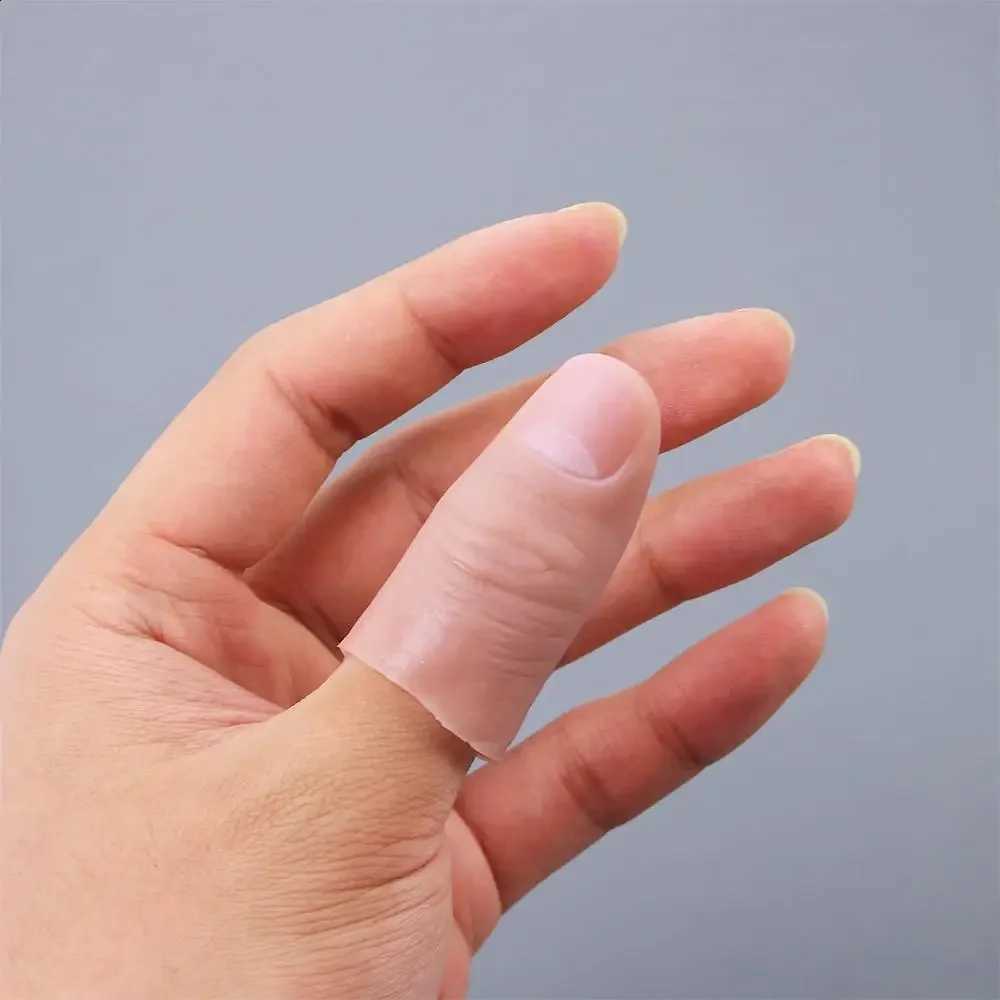 2Pcs Thumb Tip Finger Fake Magic Trick Close Up Vanish Appearing Finger Trick Props Toy Funny Prank Party Magician Accessories Q260910 - view 5