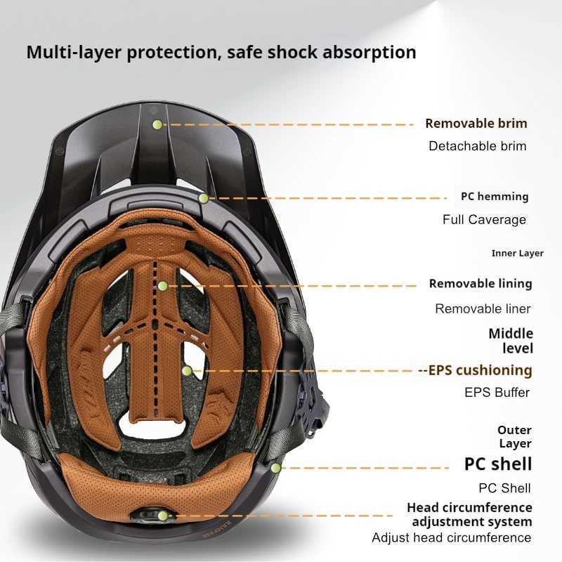 Bicycle Men's Bike Helmet Helmet MTB Casco Bicicleta Mountain Bike Casco Ciclismo Hombre Men Women Cycling Helmets D260908 - view 6