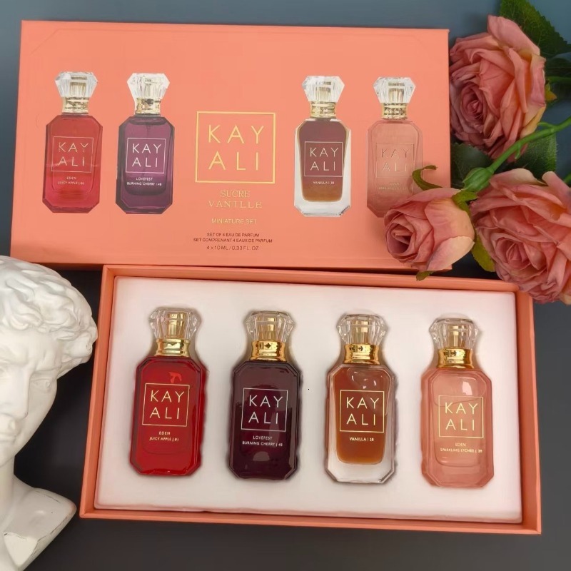 Unisex Eau De Parfum Mini Set 4*10ml Long Lasting Best-Selling Vanilla Travel Perfume Collection Sweet Midsummer 26L0910 - view 7
