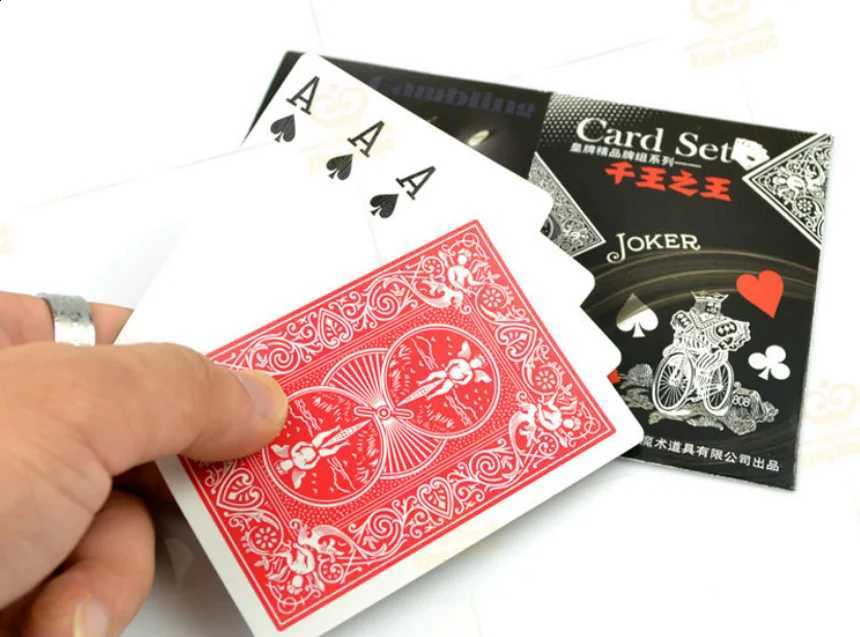 The King of King Card Magic Tricks Gimmick Illusions Kids Magic Show Street Magic Props Magician Classic Magia Funny Easy To Do Q260910 - view 3