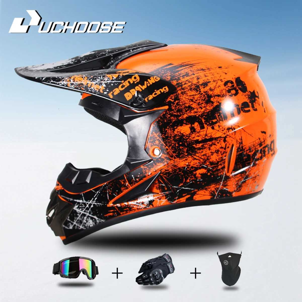 Helmets Adult Motocross Cross Downhill Soporte Casco Off Road Helmet Racing MotorcycLE D260908 - view 7