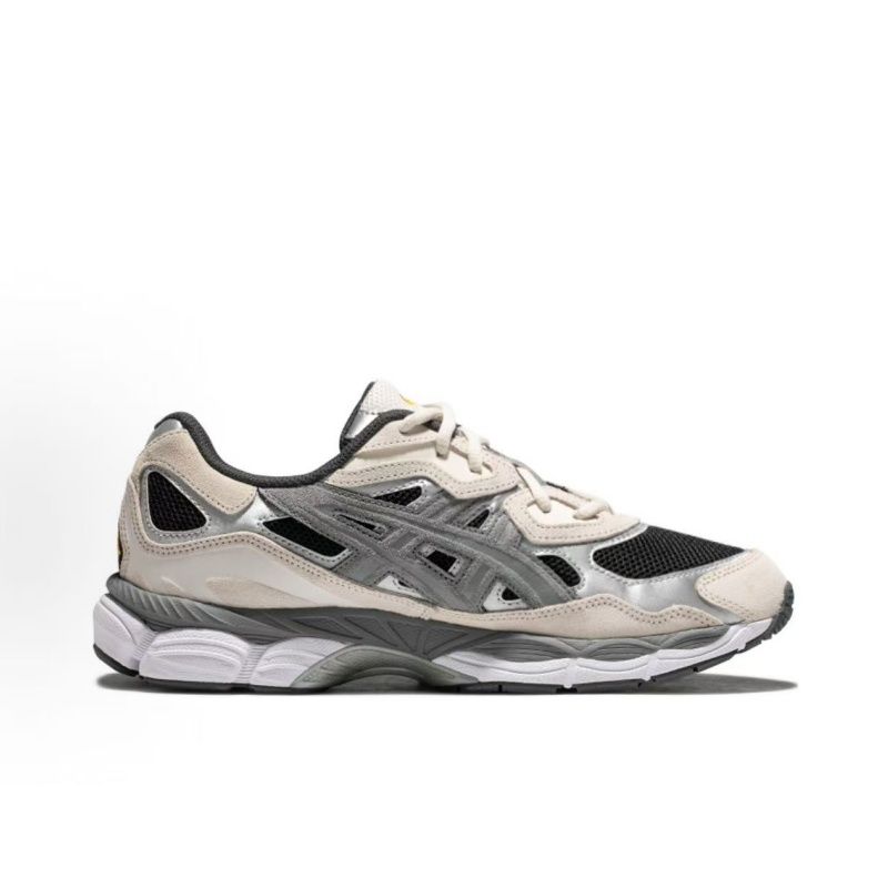 Asics GEL NYC Unisex Sports Sneakers Lightweight Trendy Minimalist Solid Color Retro Fashion Unique Design Casual Shoes Commute Street Outdoor Running - view 4