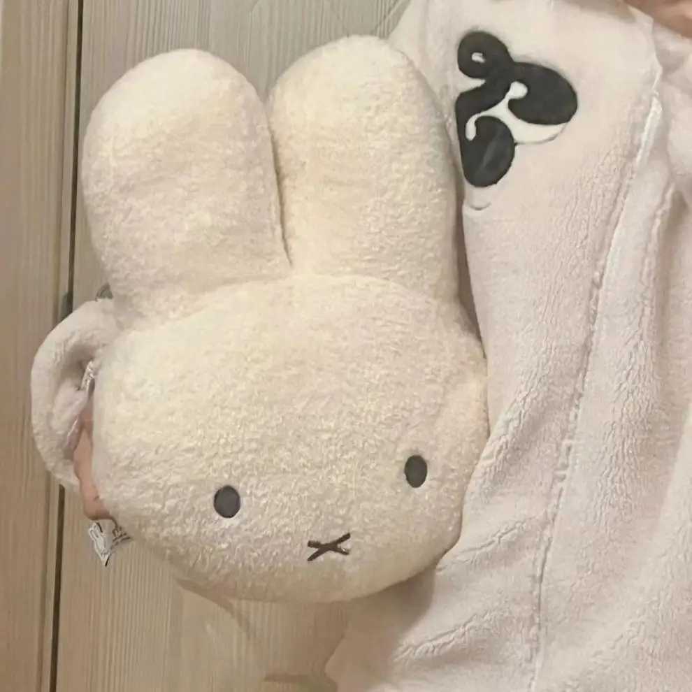 Miffy Black eyes Cute Doll Plush Toy Kawaii Bed Pillow soft comfortable Sofa Cushion Pillow Gift toys for Girl and Boy S260910D3G2 - view 6