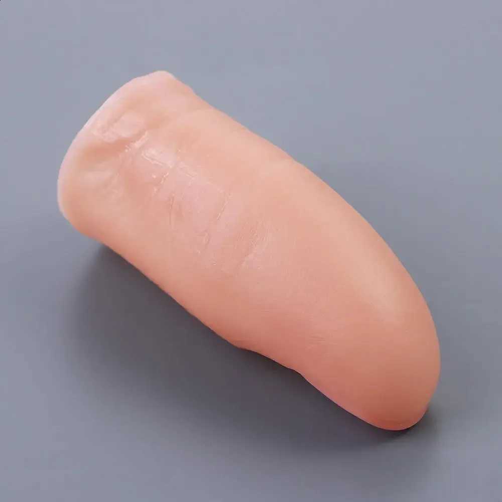 2Pcs Thumb Tip Finger Fake Magic Trick Close Up Vanish Appearing Finger Trick Props Toy Funny Prank Party Magician Accessories Q260910 - view 4