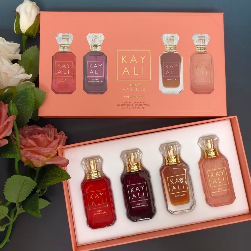 Unisex Eau De Parfum Mini Set 4*10ml Long Lasting Best-Selling Vanilla Travel Perfume Collection Sweet Midsummer 26L0910 - view 4